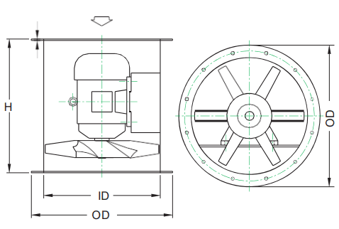 Axial Fan Diagram